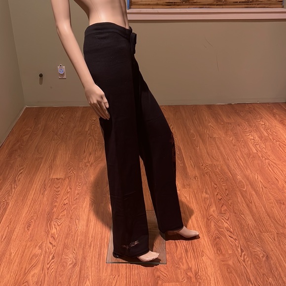 Raw 7 Vintage Graphic Cashmere Pants With Snake Sword & Roses Print Size M - Picture 3 of 11